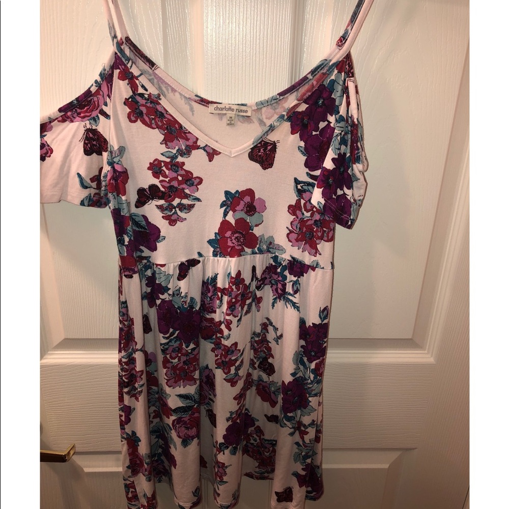 Charlotte Russe Off the Shoulder Dress